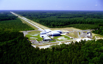 LIGO's detector site in Livingston, Louisiana.